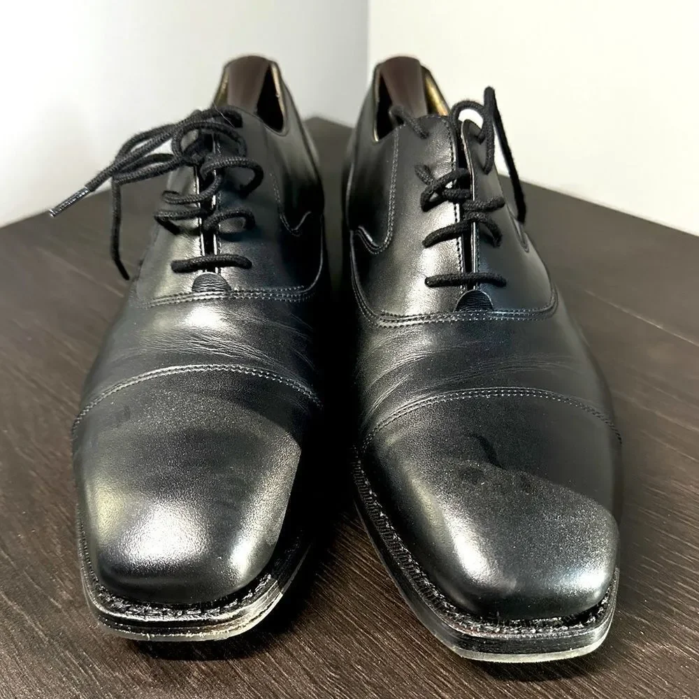 Men’s Italian Carbinari issued Vero Cuolo Oxford‎ Italian leather shoes EU43